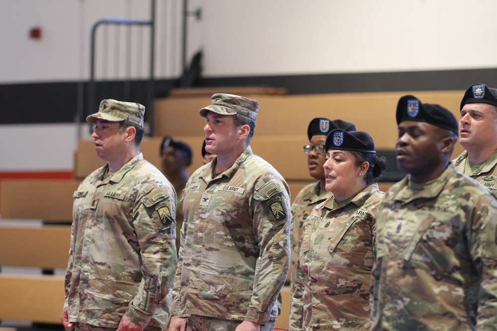 106th Finance Battalion Change of Responsibility