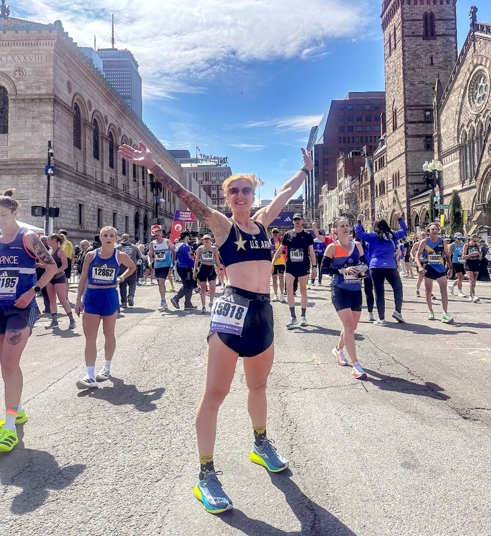Talented Soldier-Athlete Excels at 129th Boston Marathon