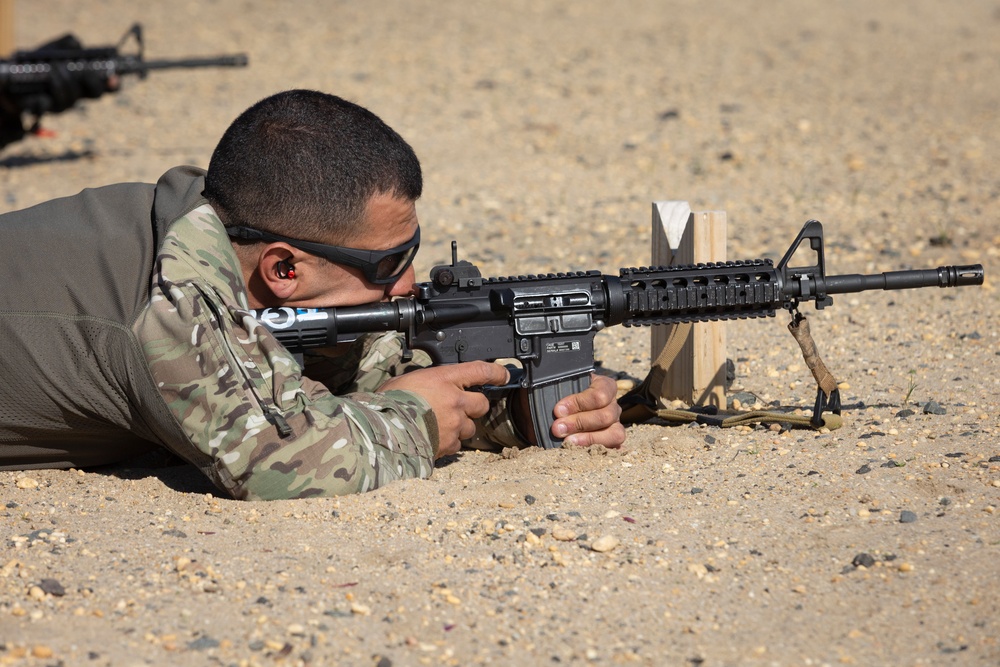 New Jersey Best Warrior Competition M4 and M17 qualification