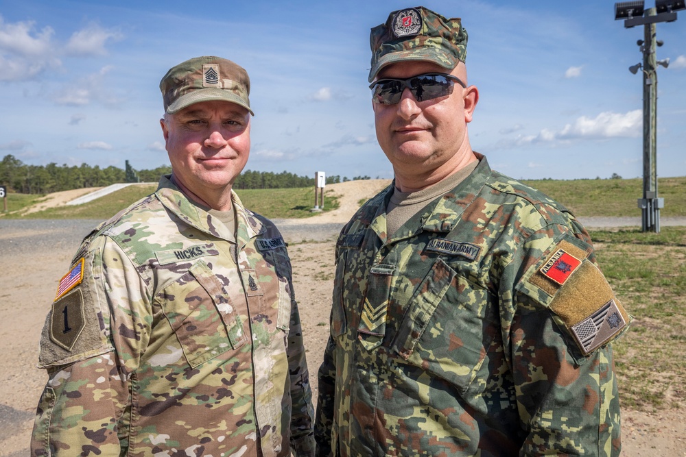 New Jersey Best Warrior Competition M4 and M17 qualification