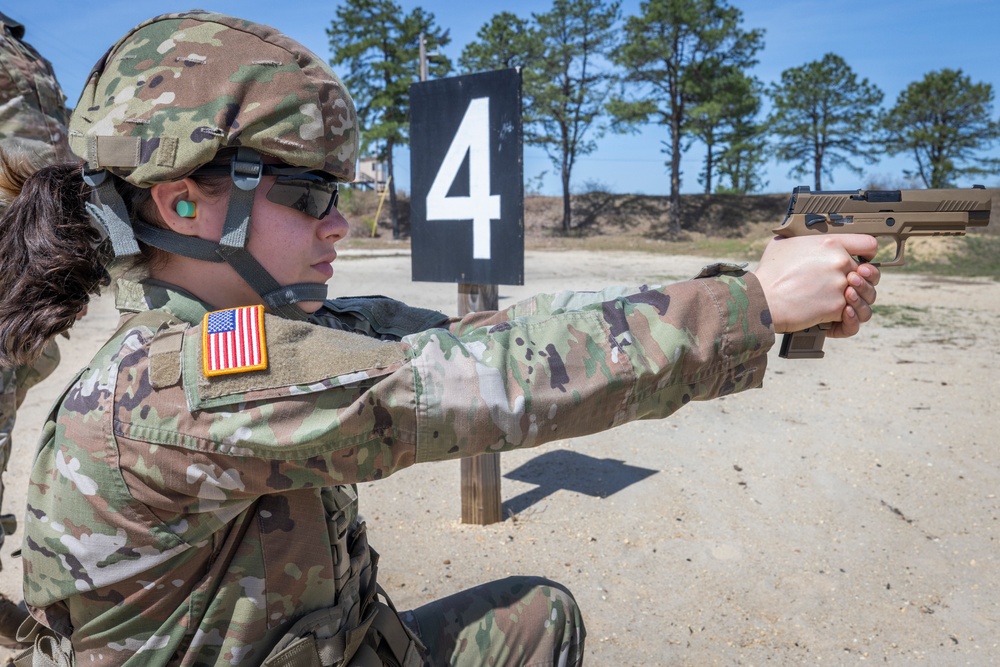 New Jersey Best Warrior Competition M4 and M17 qualification