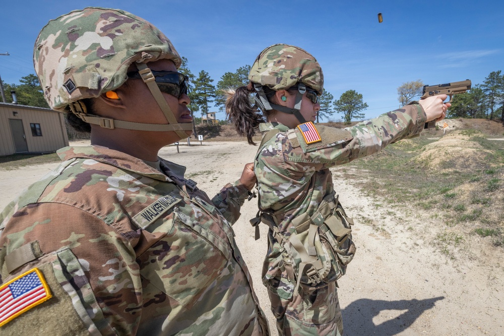 New Jersey Best Warrior Competition M4 and M17 qualification
