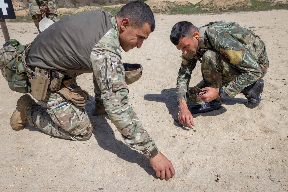 New Jersey Best Warrior Competition M4 and M17 qualification