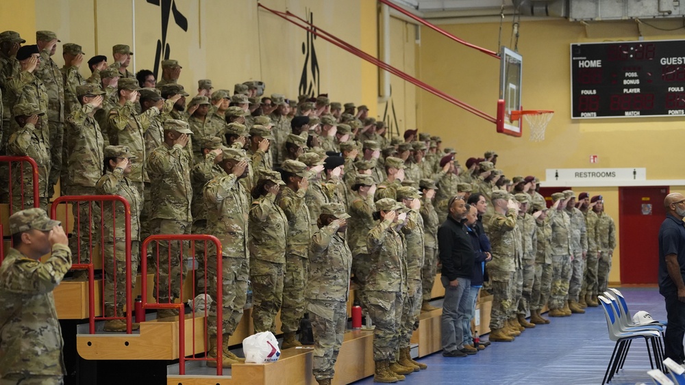 16th Special Troop Battalion Change of Responsibility