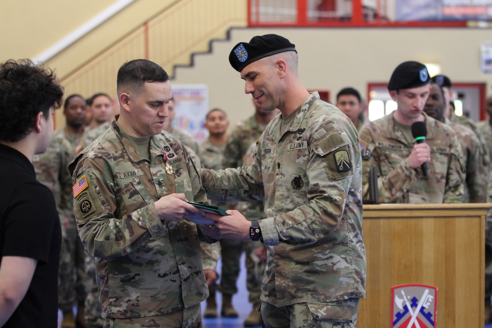 16th Special Troop Battalion Change of Responsibility