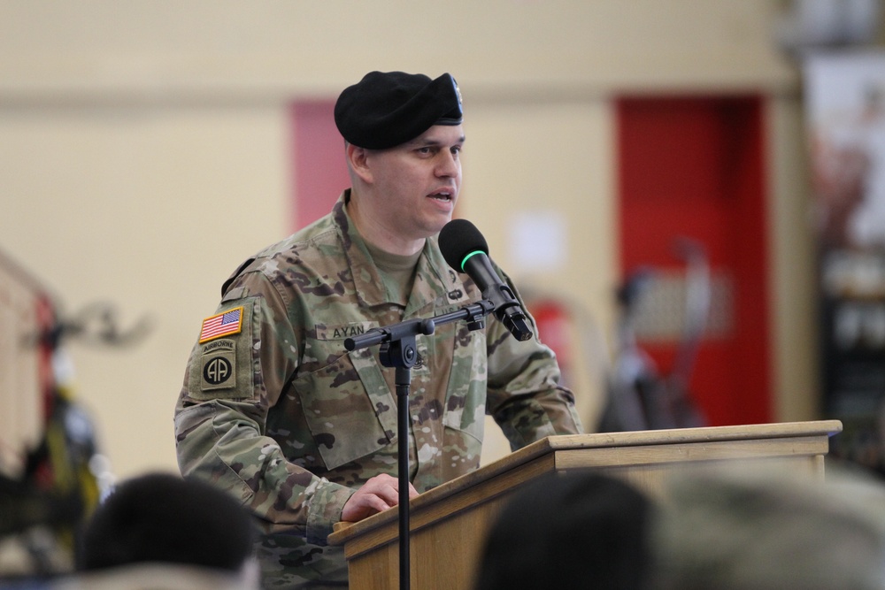 16th Special Troop Battalion Change of Responsibility