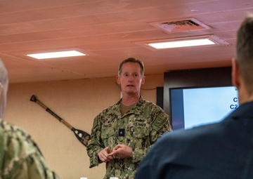 USS America (LHA 6) Hosts Commander, Task Force 76 Commander's Conference