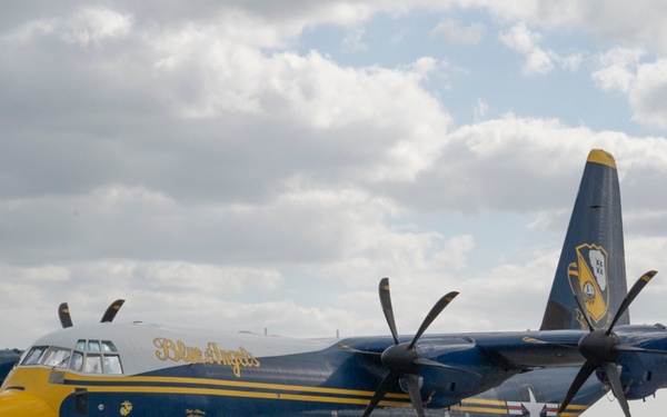 Media Day on the Flight Line: Blue Angels Land in Fort Lauderdale