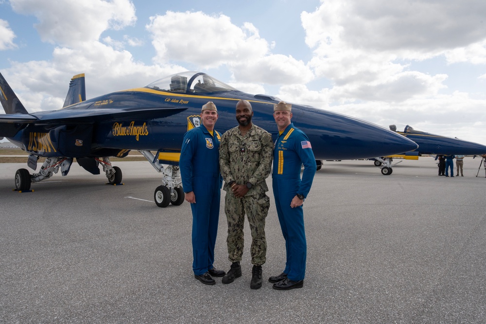 Media Day on the Flight Line: Blue Angels Land in Fort Lauderdale