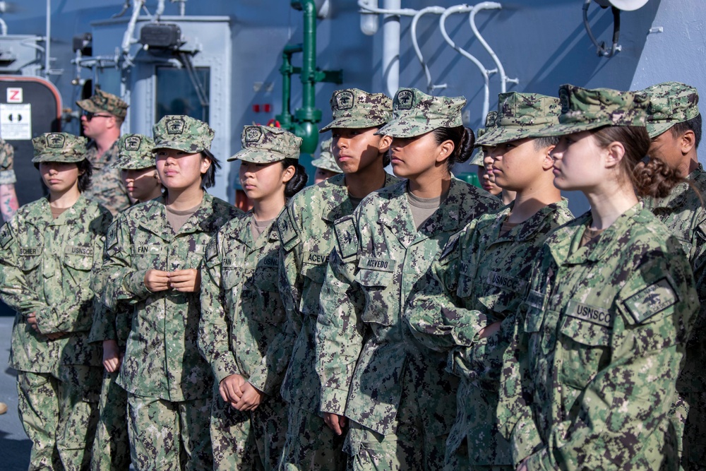 Tripoli Hosts U.S. Naval Sea Cadet Corps of Econdido