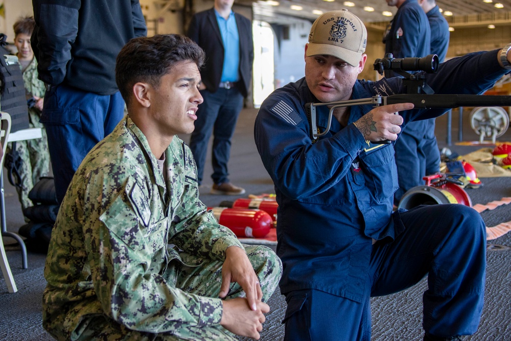 Tripoli Hosts U.S. Naval Sea Cadet Corps of Econdido
