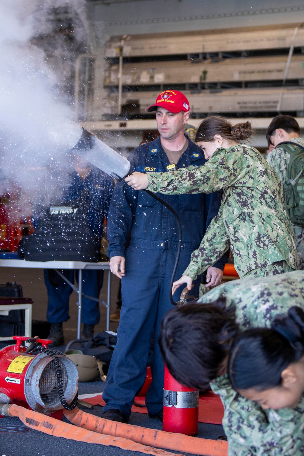 Tripoli Hosts U.S. Naval Sea Cadet Corps of Econdido