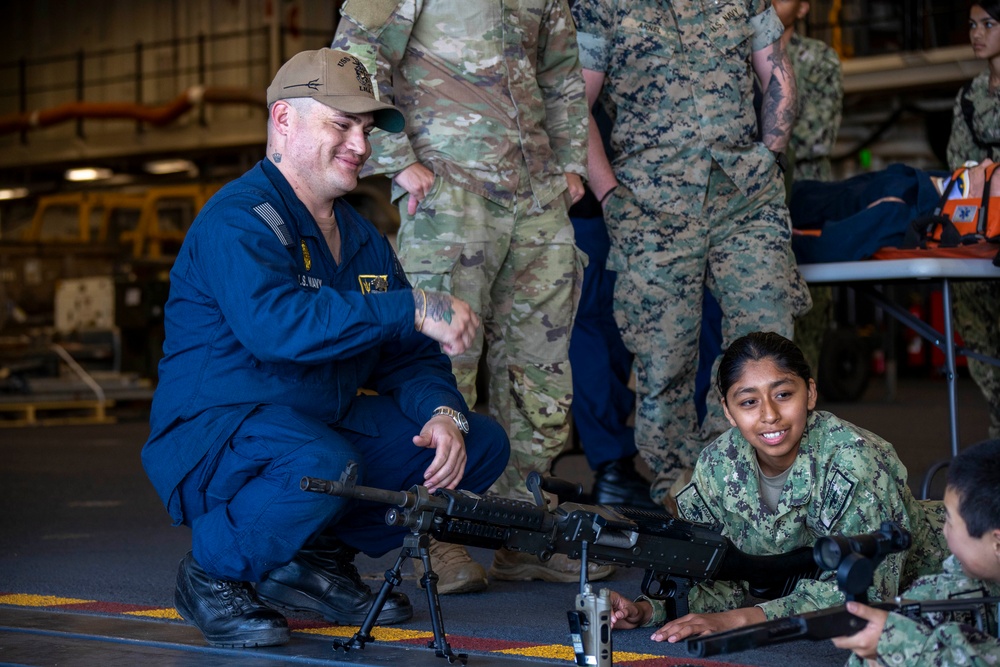 Tripoli Hosts U.S. Naval Sea Cadet Corps of Econdido