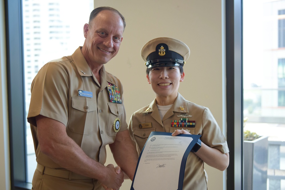 Redcom SD Senior Chief/Master Chief Pinning Ceremony