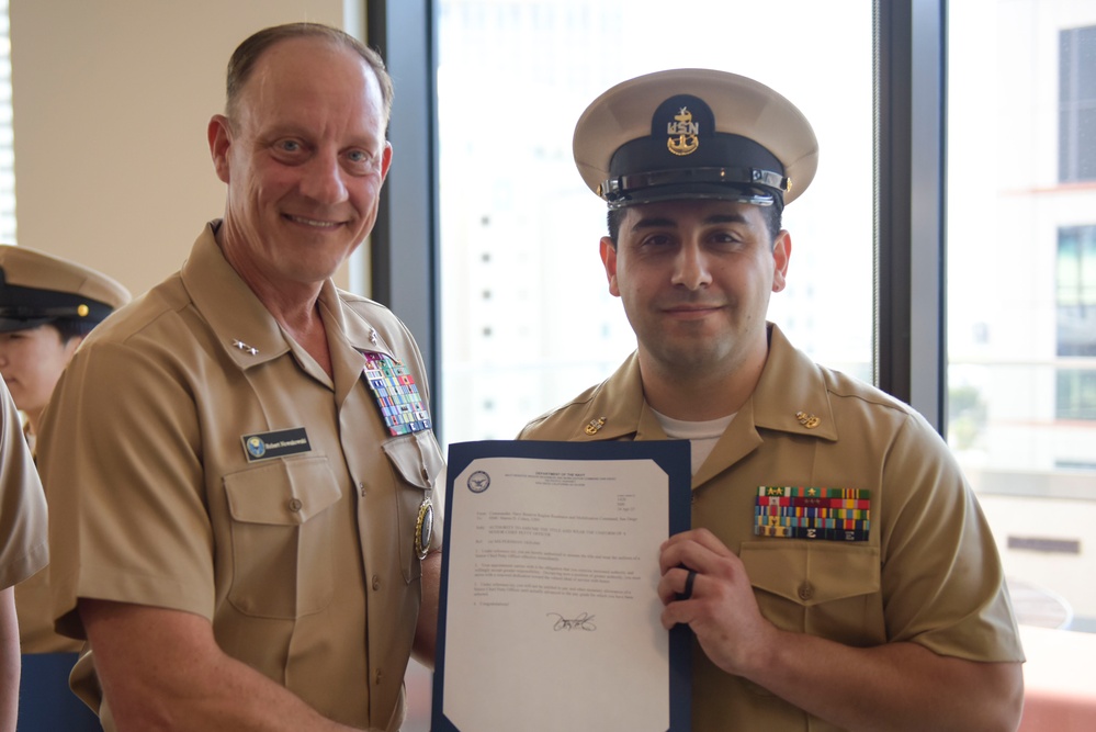 Redcom SD Senior Chief/Master Chief Pinning Ceremony