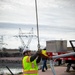 Gavins Point maintenance crew replaces damaged light pole