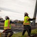 Gavins Point maintenance crew replaces damaged light pole