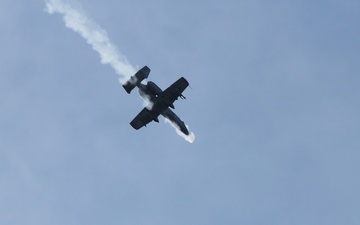 A-10s Train at Grayling Air Gunnery Range