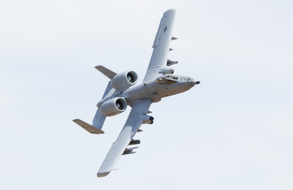 A-10s Train at Grayling Air Gunnery Range