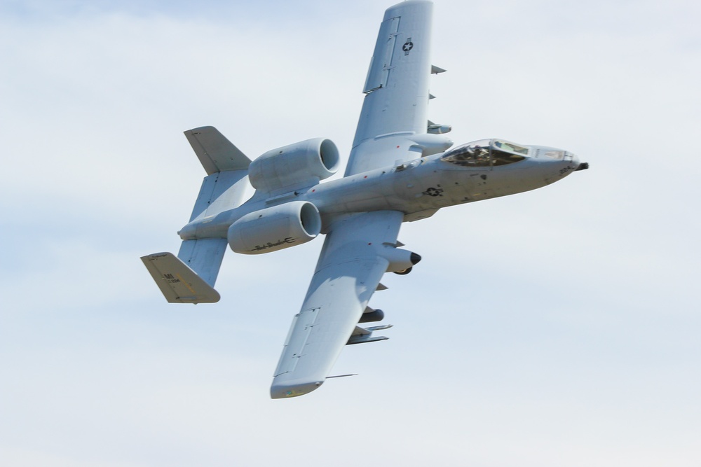 A-10s Train at Grayling Air Gunnery Range
