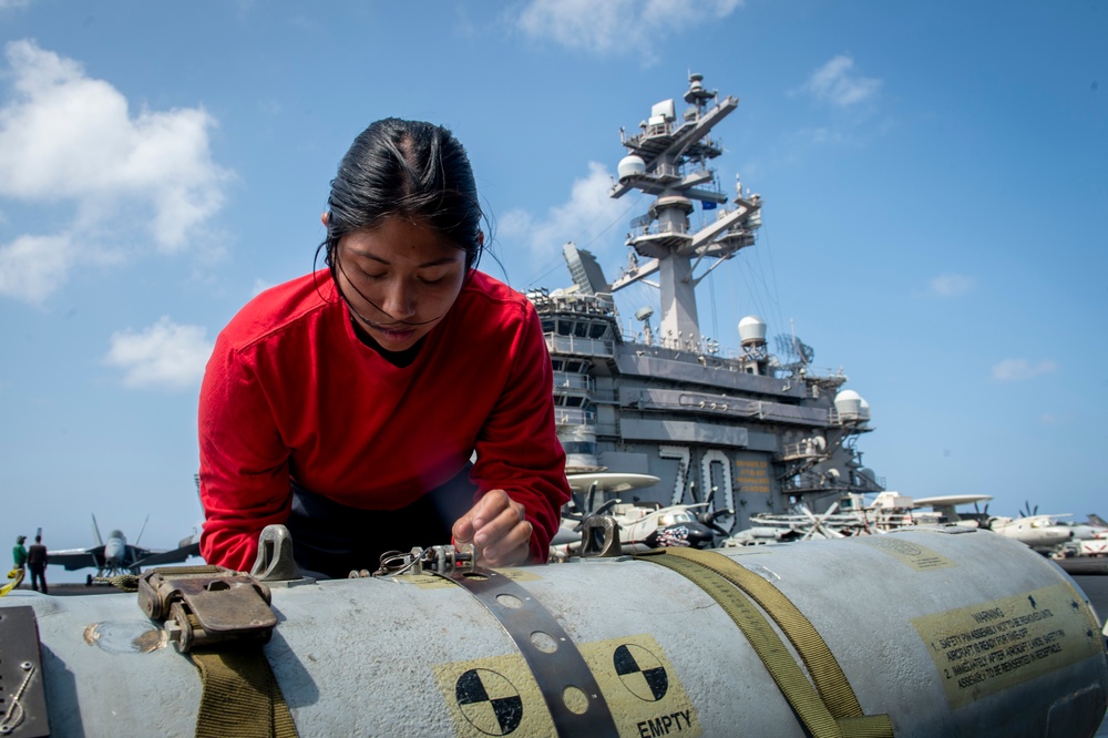 Vinson’s Deployment