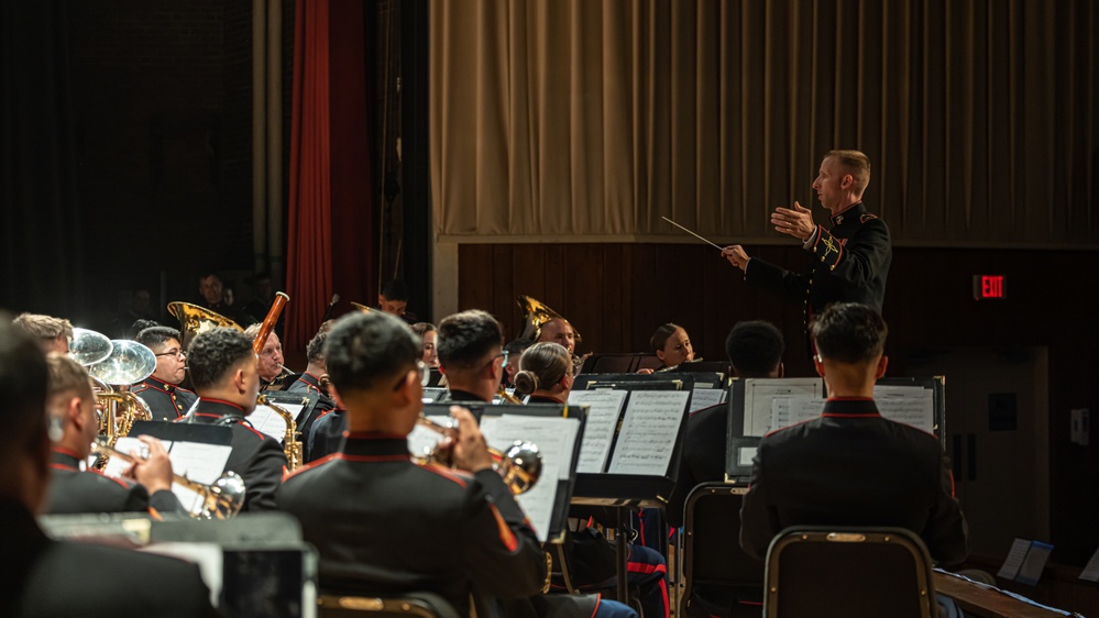 2d Marine Division Bands Performs Alongside Norwegian His Majesty Band in a Joint Concert on MCB Camp Lejeune