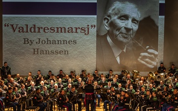 2d Marine Division Bands Performs Alongside Norwegian His Majesty Band in a Joint Concert on MCB Camp Lejeune