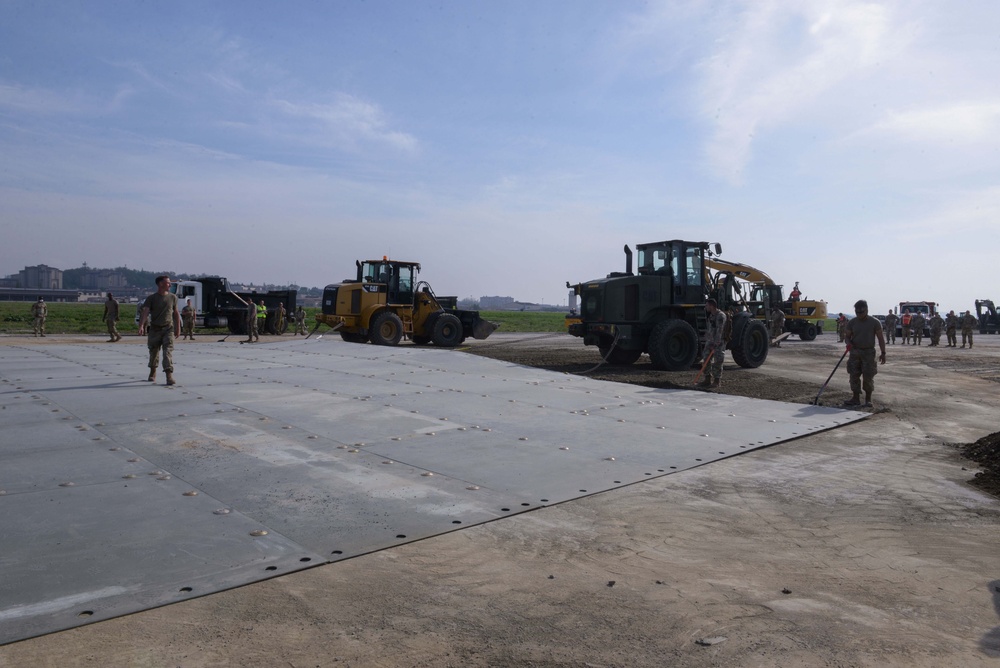 Osan’s first joint, combined IRON RADR exercise improves airfield restoration capabilities