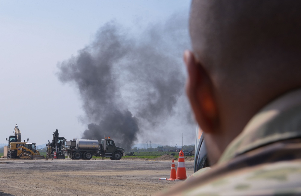 Osan’s first joint, combined IRON RADR exercise improves airfield restoration capabilities