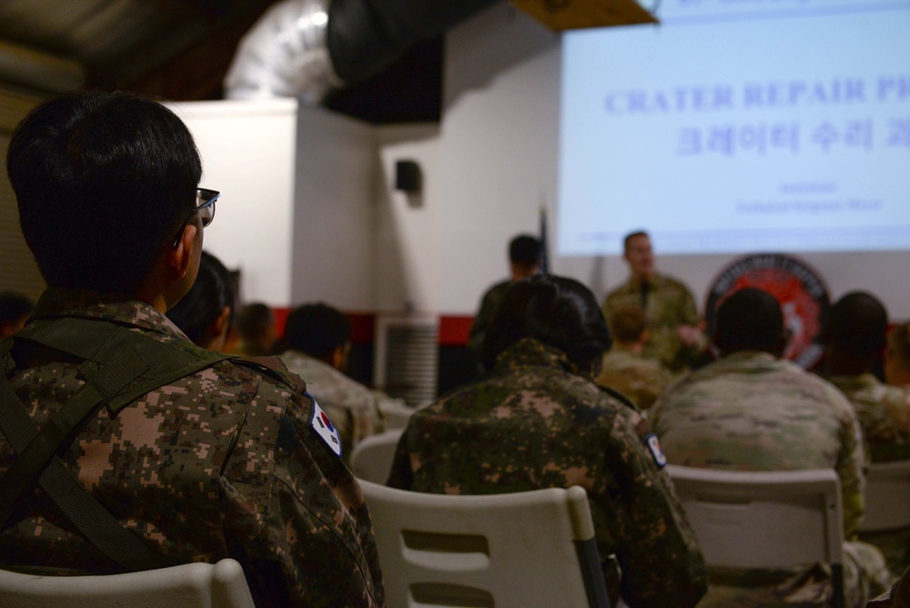 Osan’s first joint, combined IRON RADR exercise improves airfield restoration capabilities