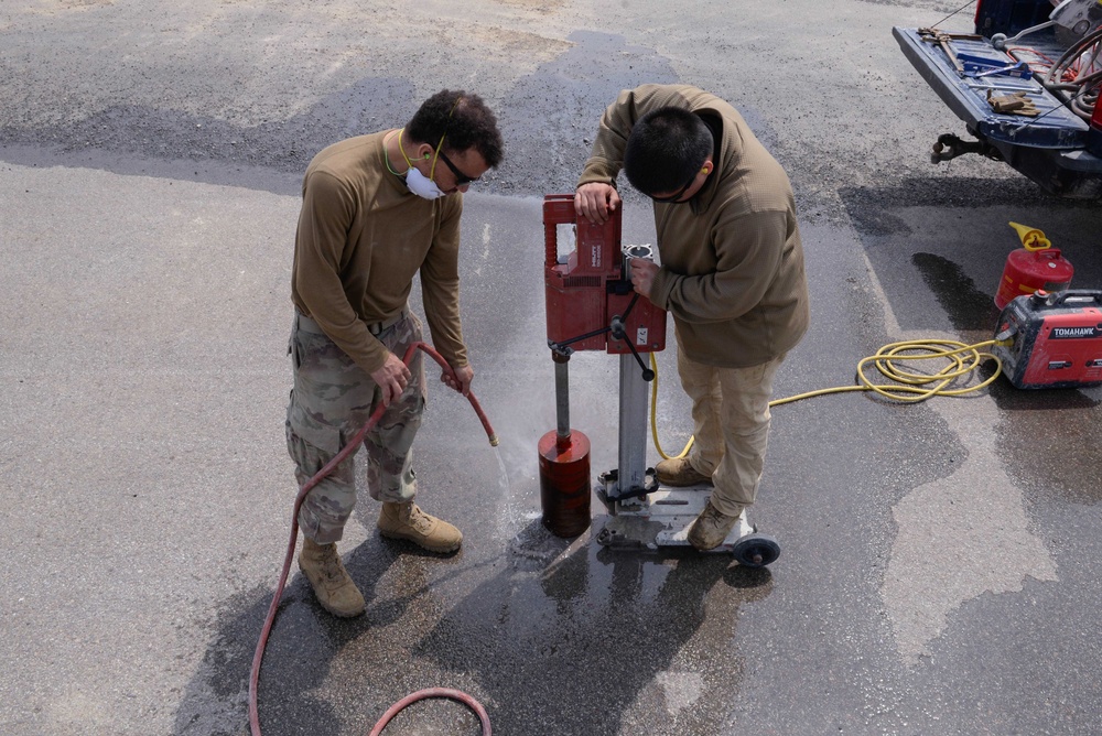 Osan’s first joint, combined IRON RADR exercise improves airfield restoration capabilities