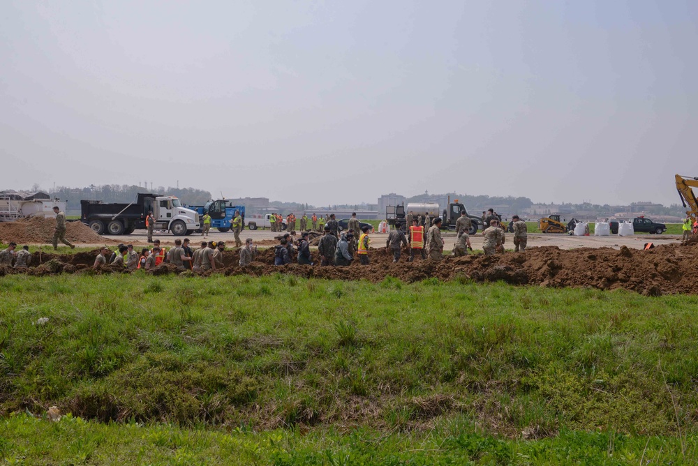 Osan’s first joint, combined IRON RADR exercise improves airfield restoration capabilities