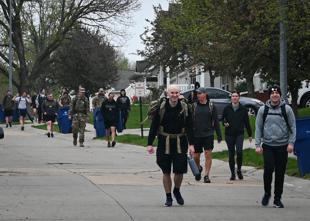 Fallen Airman’s memory lives on with ruck march
