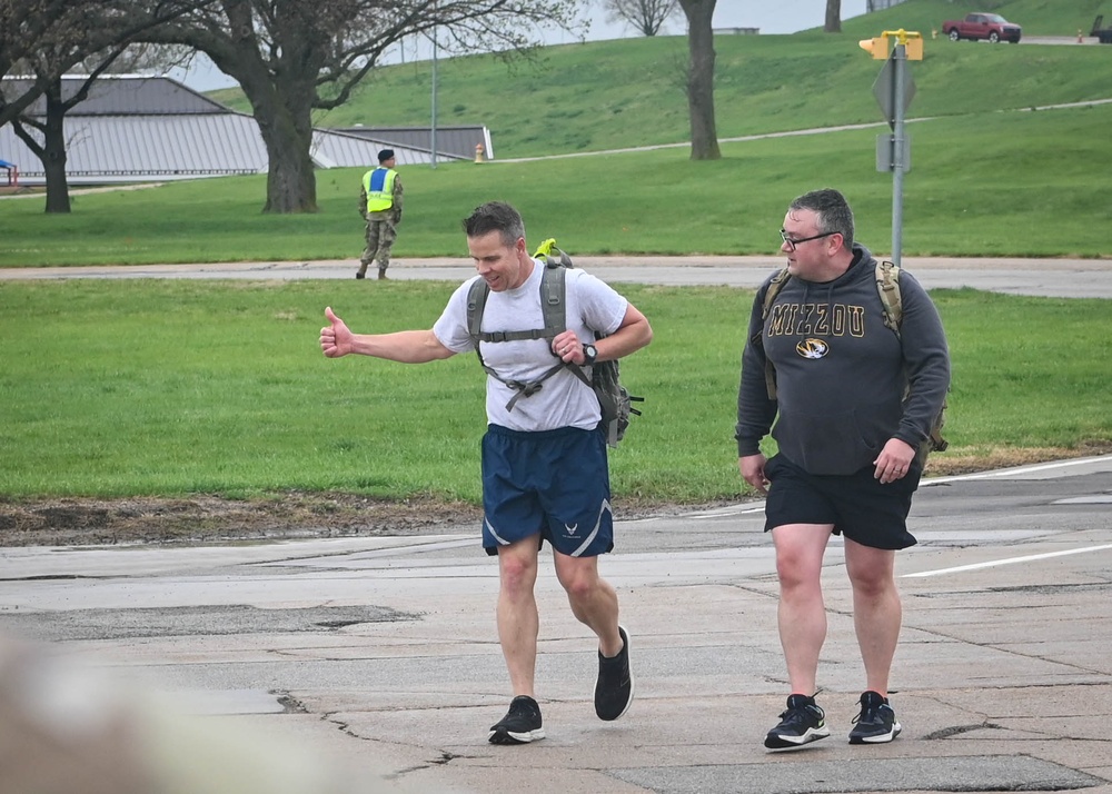 Fallen Airman’s memory lives on with ruck march