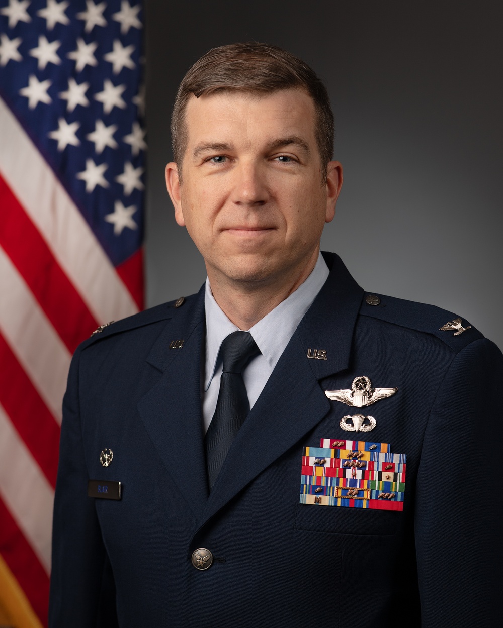 Col. Michael Blair Official Portait