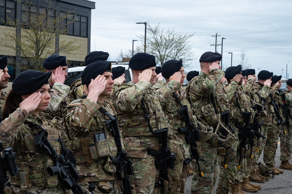 914th Security Forces March in Honor of Police Week/Fallen Defenders