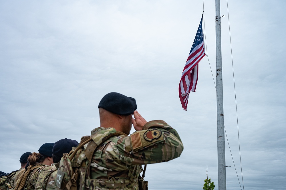 914th Security Forces March in Honor of Police Week/Fallen Defenders