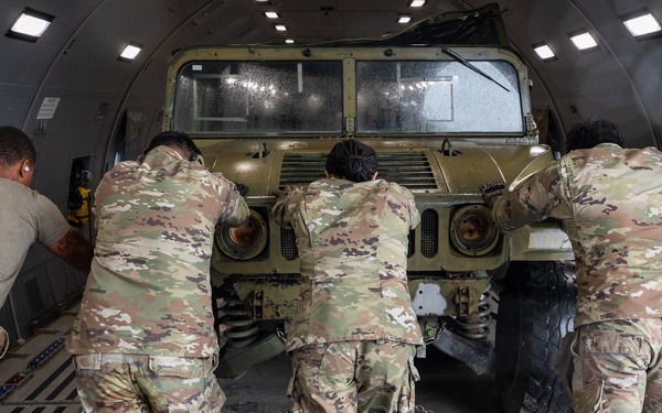 514th Airmen team up with Air National Guard for total force cargo training