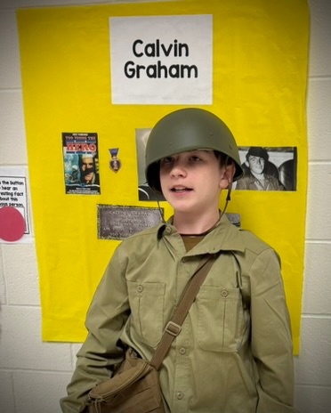 DoDEA Americas Middle School Student Travel Through Time