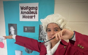 DoDEA Americas Middle School Student Travel Through Time