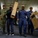 Tripoli Sailors Offload Trash