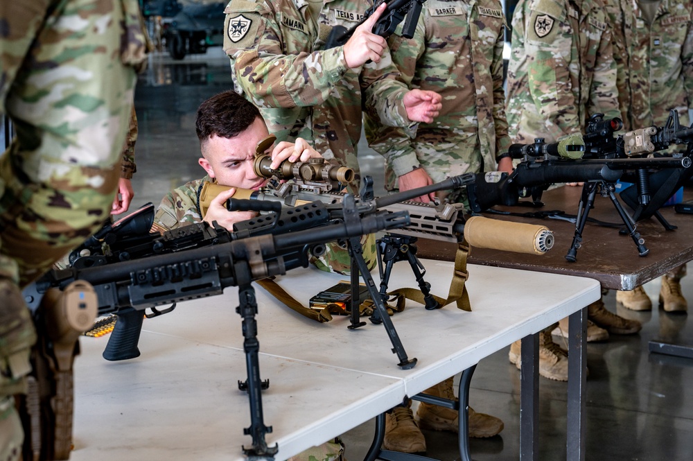 Texas A&amp;M ROTC cadets visit Barksdale