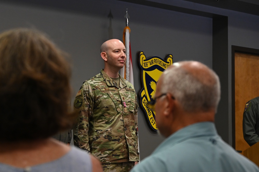 Maj. Matthew Ware Retires from the 117ARW