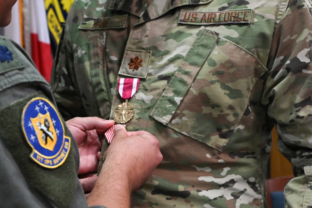 Maj. Matthew Ware Retires from the 117ARW