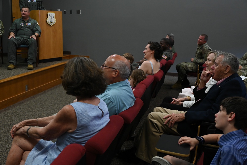 Maj. Matthew Ware Retires from the 117ARW