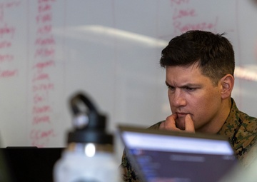 U.S. service members participate in defensive cyber operations during exercise Southern Defender 25