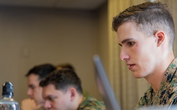 U.S. service members participate in defensive cyber operations during exercise Southern Defender 25
