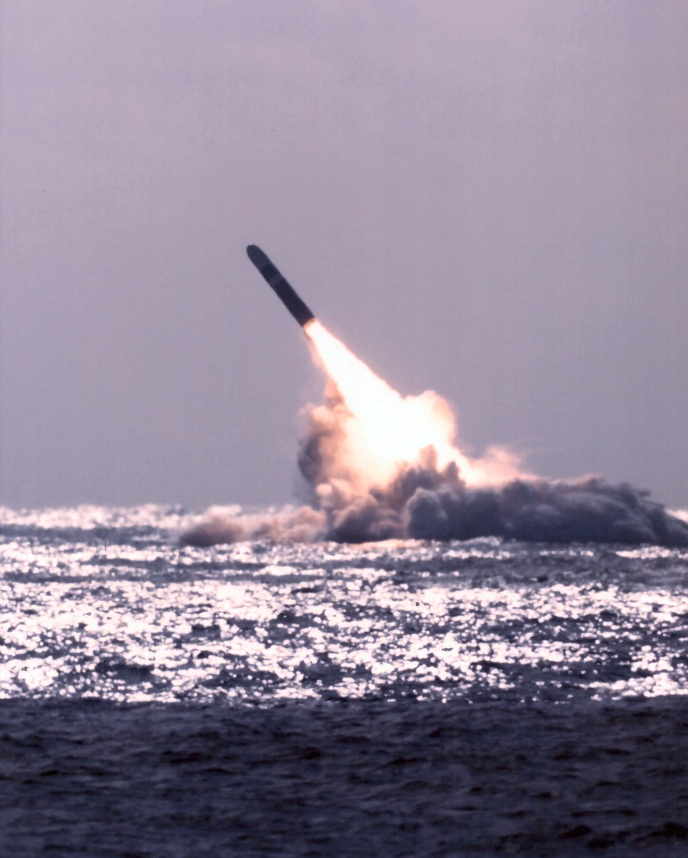 USS Tennessee PEM-4 launch
