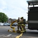 Skyway Chariot: Emergency crews respond to simulated vehicle explosion