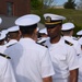 Navy Supply Corps School uniform inspection